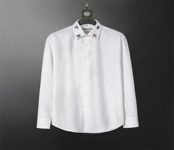 2021 luxury designer men039s shirts fashion casual business social and cocktail shirt brand spring autumn slimming the most fas3081739, White;black
2021 luxury designer men039s shirts fashion casual business social and cocktail shirt brand spring autumn slimming the most fas3081739, White;black