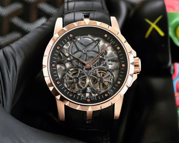 7 colors excalibur luxury mens watch titanium case designer wristwatch swiss automatic mechanical skeleton openworked dial watches sapphire, Slivery;brown
7 colors excalibur luxury mens watch titanium case designer wristwatch swiss automatic mechanical skeleton openworked dial watches sapphire, Slivery;brown