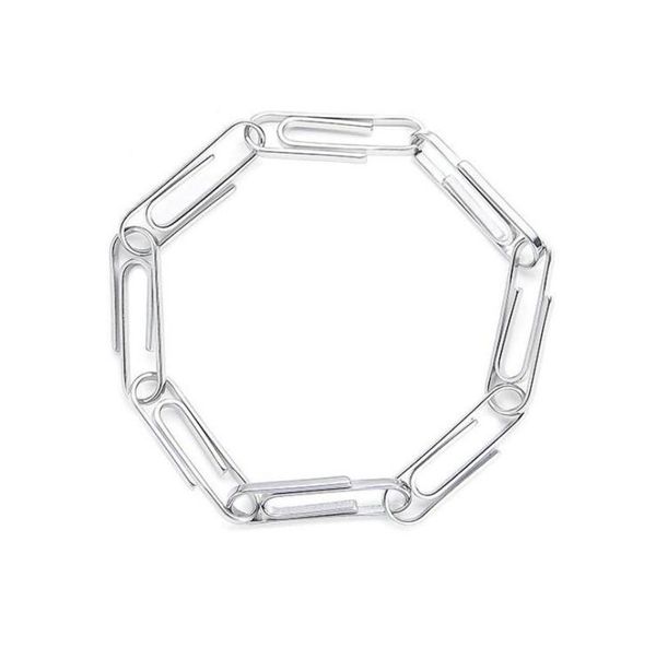 link chain south korean niche designer paperclip online celebrity blogger with the same bracelet ins simple hiphop jewelry tide 7309026, Black
link chain south korean niche designer paperclip online celebrity blogger with the same bracelet ins simple hiphop jewelry tide 7309026, Black