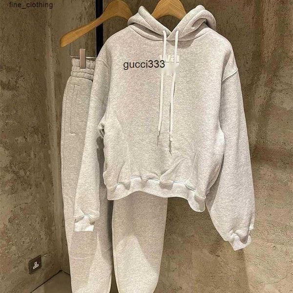 and trendy wang same alexander sports men's women's women's tracksuits fashion two brand terry piece pants suit loose sweatpa, Gray
and trendy wang same alexander sports men's women's women's tracksuits fashion two brand terry piece pants suit loose sweatpa, Gray