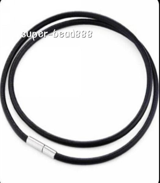 10pcslot fashion men039s stainless steel clasp cowhide leather cord pendant necklace3430270, Black
10pcslot fashion men039s stainless steel clasp cowhide leather cord pendant necklace3430270, Black