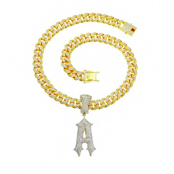 hip hop men rapper diamond pendant necklace shiny a letter pendant micro-inset zircon jewelry night club accessory sweater collarbone cuban, Silver
hip hop men rapper diamond pendant necklace shiny a letter pendant micro-inset zircon jewelry night club accessory sweater collarbone cuban, Silver