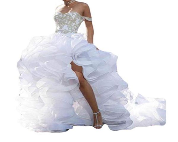 sweetheart side slit wedding dresses for bride appliques bridal gowns with rushed tulle train89275137500868, White
sweetheart side slit wedding dresses for bride appliques bridal gowns with rushed tulle train89275137500868, White