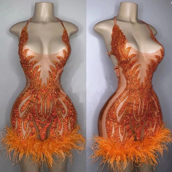 luxury cocktail dresses stunning crystal beasd short maxi midi party gowns orange halter neck backless feather birthday, Black
luxury cocktail dresses stunning crystal beasd short maxi midi party gowns orange halter neck backless feather birthday, Black