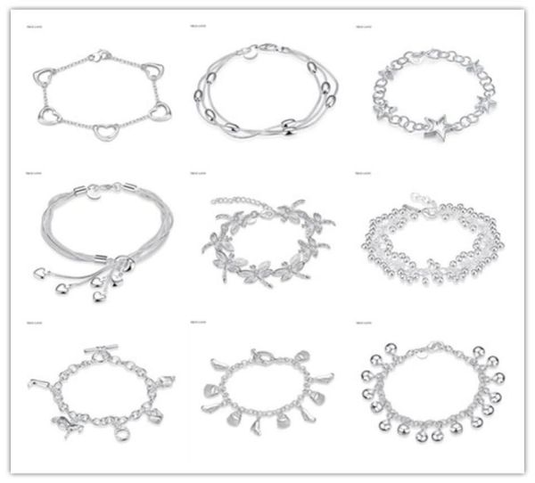 mixed style charm bracelet 925 sterling silver plated with zircon fashion jewelry for women christmas gift 70603014678561, Golden;silver
mixed style charm bracelet 925 sterling silver plated with zircon fashion jewelry for women christmas gift 70603014678561, Golden;silver