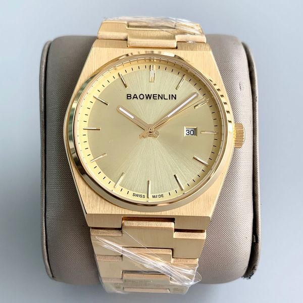 mens watch designer quartz movement watches super player prx t137 couple style watch all gold dial with exquisite timeless steel strap class, Slivery;brown 
mens watch designer quartz movement watches super player prx t137 couple style watch all gold dial with exquisite timeless steel strap class, Slivery;brown