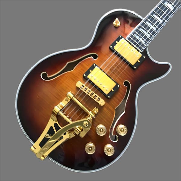 custom shop, castone ball double big jazz electric guitar, ebony fingerboard, gold hardware, ing
custom shop, castone ball double big jazz electric guitar, ebony fingerboard, gold hardware, ing