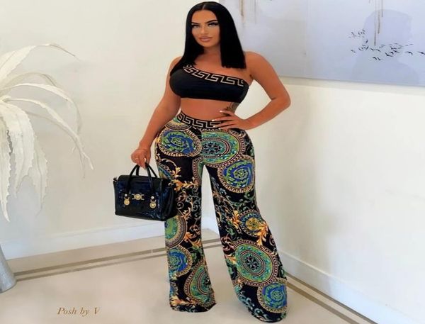 women039s fashion one shoulder crop two piece pants sets cy71386416478, White
women039s fashion one shoulder crop two piece pants sets cy71386416478, White