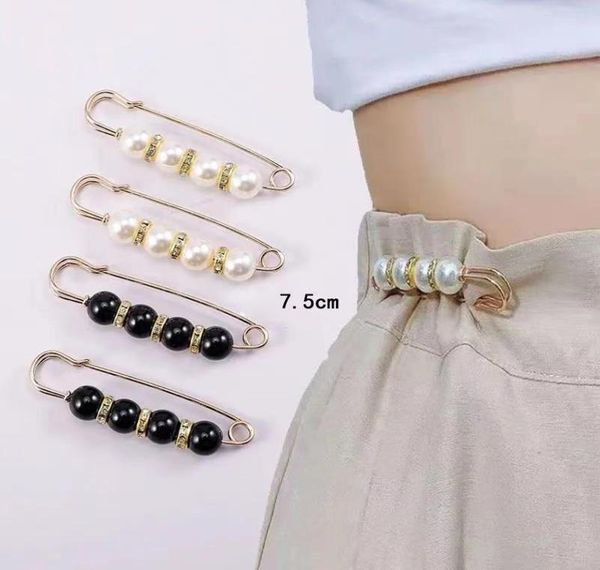 4pcs5pcs6pcsset pins waistband pin accessories pearls crystal gold brooch waist tighting clap anti exposed safty pins8741387, Gray
4pcs5pcs6pcsset pins waistband pin accessories pearls crystal gold brooch waist tighting clap anti exposed safty pins8741387, Gray