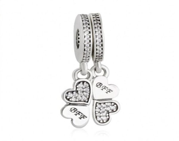 authentic 925 sterling silver friends forever charms pendant beads crysta pave dangle heart bff charm fits diy bracelets jewe8447583, Black
authentic 925 sterling silver friends forever charms pendant beads crysta pave dangle heart bff charm fits diy bracelets jewe8447583, Black