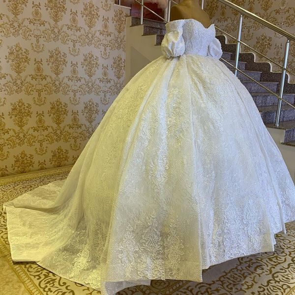 off the shoulder appliques shine tulle a-line wedding dress 2023 luxury beading sweetheart neck lace up princess bridal gown, White
off the shoulder appliques shine tulle a-line wedding dress 2023 luxury beading sweetheart neck lace up princess bridal gown, White