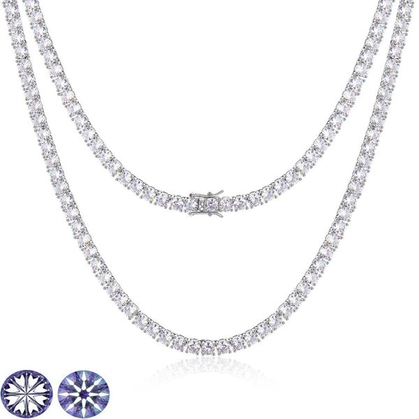 jewelry bulk wholesale gold plated 925 sterling silver vvs moissanite diamond classic tennis chain necklace with gra certificate
jewelry bulk wholesale gold plated 925 sterling silver vvs moissanite diamond classic tennis chain necklace with gra certificate