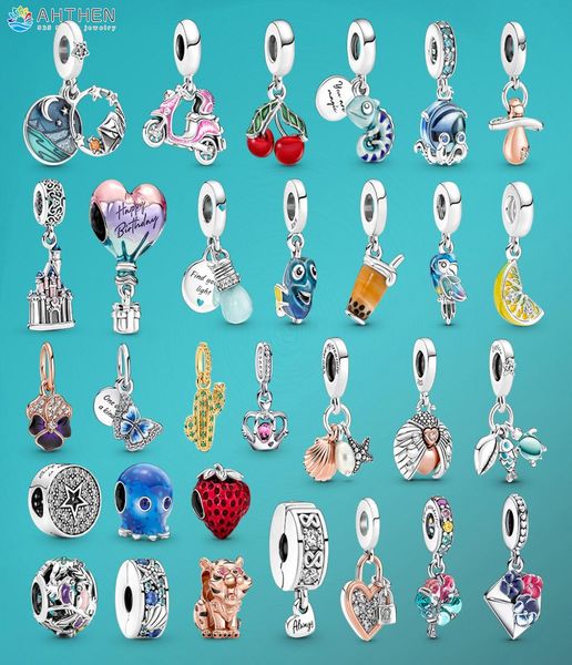 925 silver fit charm 925 bracelet pansy lemon ocs fish conch murano glass turtles charms set pendant diy fine beads jewelry8961846, Bronze;silver
925 silver fit charm 925 bracelet pansy lemon ocs fish conch murano glass turtles charms set pendant diy fine beads jewelry8961846, Bronze;silver