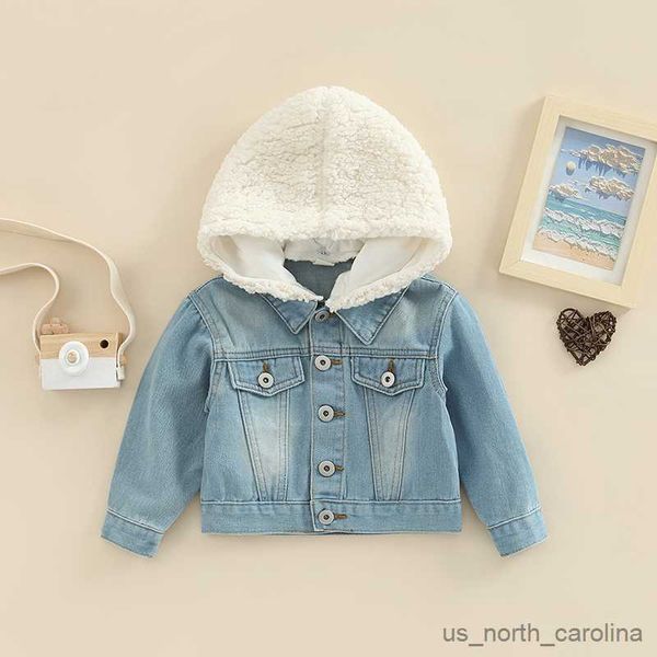 jackets spring autumn boy's jacket long sleeve button-down fake two-piece hooded denim outerwearcoat r230810, Blue;gray
jackets spring autumn boy's jacket long sleeve button-down fake two-piece hooded denim outerwearcoat r230810, Blue;gray