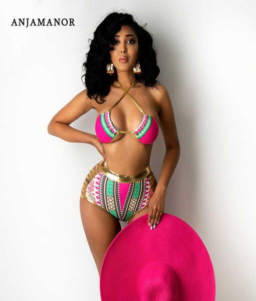 anjamanor dashiki swimsuit women high waist bikinis 2 piece set plus size swimwear bathing suit beach wear d29cb19 x07012662363, White;black
anjamanor dashiki swimsuit women high waist bikinis 2 piece set plus size swimwear bathing suit beach wear d29cb19 x07012662363, White;black
