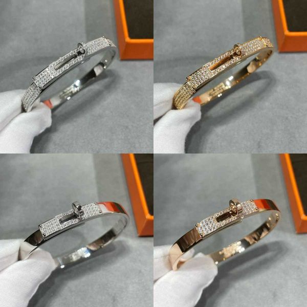 high version kelly half diamond bracelet women's 18k rose gold rotary buckle girlfriend personality fashion net red light luxury delica, Black
high version kelly half diamond bracelet women's 18k rose gold rotary buckle girlfriend personality fashion net red light luxury delica, Black