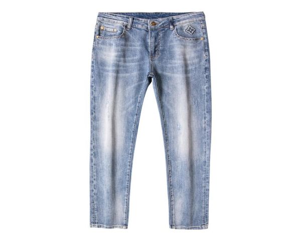 cotton straight elastic business jeans classic style denim male fashion brands men trousers3697835, Blue
cotton straight elastic business jeans classic style denim male fashion brands men trousers3697835, Blue
