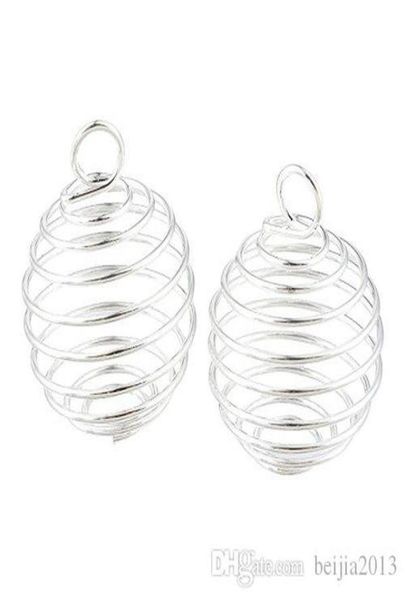 100pcslot silver plated charms spiral bead cages pendants findings 9x13mm jewelry making diy6650730, Bronze;silver
100pcslot silver plated charms spiral bead cages pendants findings 9x13mm jewelry making diy6650730, Bronze;silver