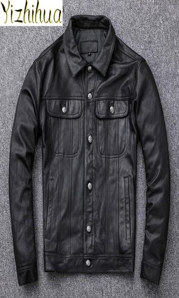 azazel genuine leather jacket men spring autumn 200 goatskin leather coat short motorcycle jackets cuero genuino99224472672817, Black
azazel genuine leather jacket men spring autumn 200 goatskin leather coat short motorcycle jackets cuero genuino99224472672817, Black