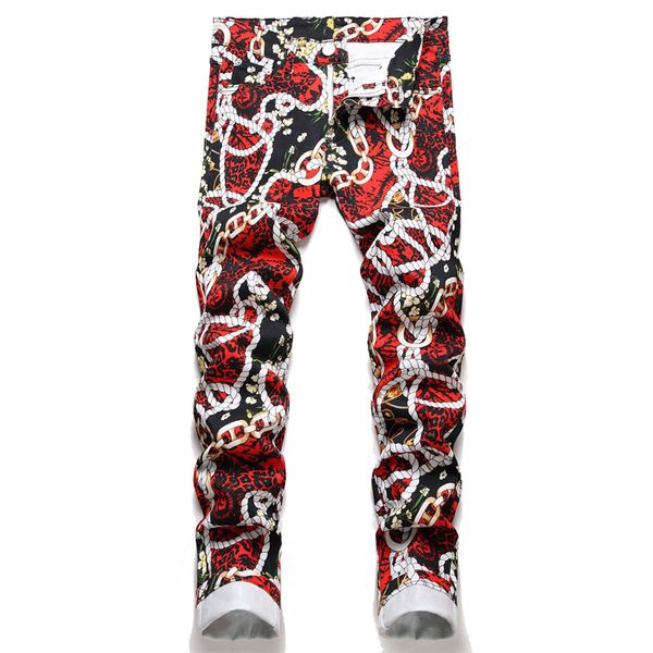 street men's jeans digital printed pants fashion slim feet mid-waist men's pants designer jeans mens denim pants fashion trouser s, Blue
street men's jeans digital printed pants fashion slim feet mid-waist men's pants designer jeans mens denim pants fashion trouser s, Blue