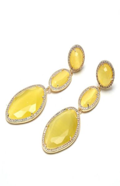 guaiguai jewelry yellow cat039s eye cz pave gold color plated cz stud dangle earrings classic rhinestone geometric for women9582139, Silver
guaiguai jewelry yellow cat039s eye cz pave gold color plated cz stud dangle earrings classic rhinestone geometric for women9582139, Silver