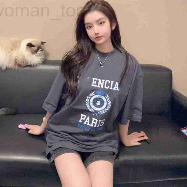 women's t-shirt designer correct version of trend b family 23ss printing world crown wheat ear loose 280g short sleeved t-shirt uwlq, White
women's t-shirt designer correct version of trend b family 23ss printing world crown wheat ear loose 280g short sleeved t-shirt uwlq, White