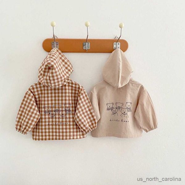 jackets 2023 autumn new baby long sleeve hooded coat cute cartoon bear print jacket for boys girls casual coat infant cotton cardigan r23080, Blue;gray
jackets 2023 autumn new baby long sleeve hooded coat cute cartoon bear print jacket for boys girls casual coat infant cotton cardigan r23080, Blue;gray