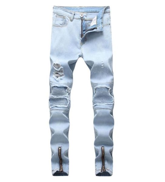 men039s jeans mens blue ripped distressed motorcycle pants folds hole zipper design elastic washed retro high street fashion de4179561
men039s jeans mens blue ripped distressed motorcycle pants folds hole zipper design elastic washed retro high street fashion de4179561