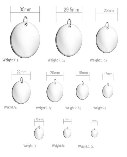 mylongingcharm 50pcs mirror polished blank charm round tag in different sizes stainless steel blank bracelet charm keychain tag3121747555, Bronze;silver
mylongingcharm 50pcs mirror polished blank charm round tag in different sizes stainless steel blank bracelet charm keychain tag3121747555, Bronze;silver