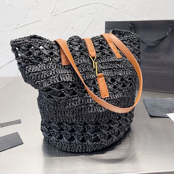straw handbag women designer panier small raffia straw weave shoulder bag shopping bag tote
straw handbag women designer panier small raffia straw weave shoulder bag shopping bag tote