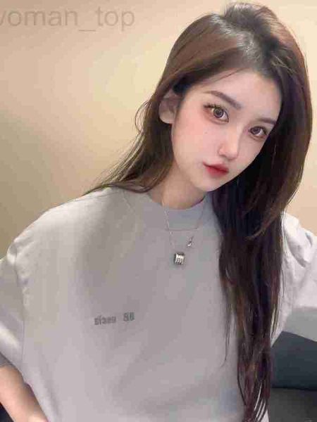 women's t-shirt designer paris correct version of home b 23ss embroidery bb english alphabet 280g men's and women's short sle, White
women's t-shirt designer paris correct version of home b 23ss embroidery bb english alphabet 280g men's and women's short sle, White