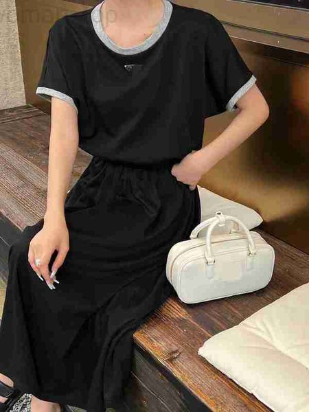 basic & casual dresses designer p family classic triangle contrast short sleeve round neck dress women's elastic waist large hem long v, Black;gray
basic & casual dresses designer p family classic triangle contrast short sleeve round neck dress women's elastic waist large hem long v, Black;gray