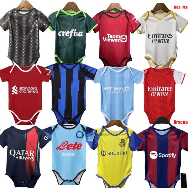 2023new psgs real baby soccer jersey 23 24 madrid barcelona man utd rashford sancho home football kids kit months shirt breathable jersey, Black;yellow
2023new psgs real baby soccer jersey 23 24 madrid barcelona man utd rashford sancho home football kids kit months shirt breathable jersey, Black;yellow
