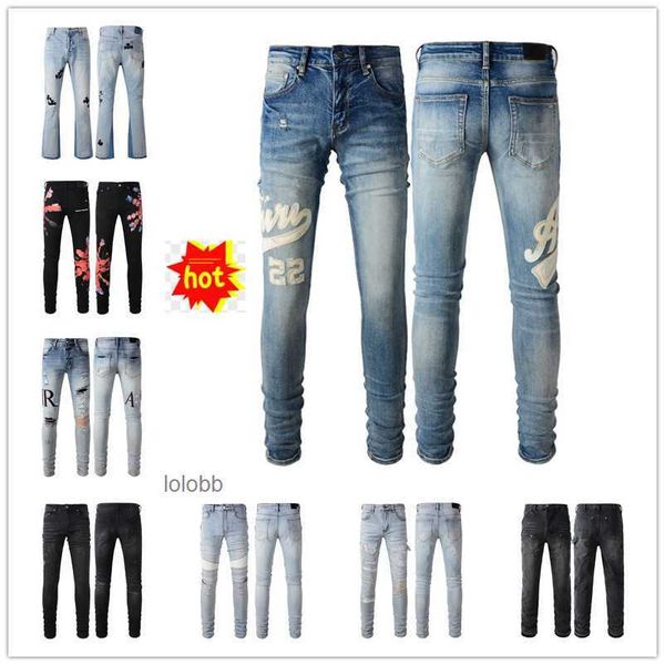 2023 new arrivals amirly mens luxury designer denim purple jeans holes trousers jean coolguy biker pants man clothing #076, Blue
2023 new arrivals amirly mens luxury designer denim purple jeans holes trousers jean coolguy biker pants man clothing #076, Blue