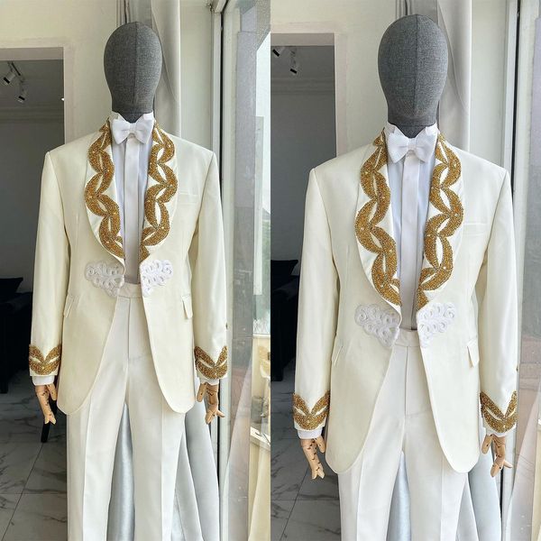 luxury jacquard men's wedding suits appliques shawl lapel tuxedos for male groom wear 2 pcs coat with pants ropa hombre, Black;gray
luxury jacquard men's wedding suits appliques shawl lapel tuxedos for male groom wear 2 pcs coat with pants ropa hombre, Black;gray