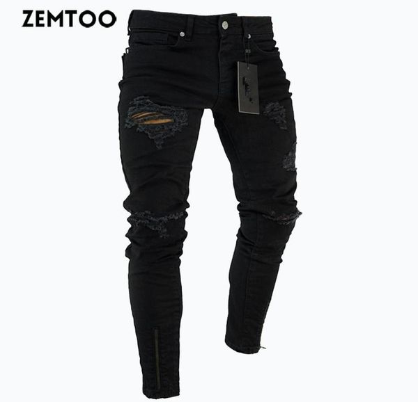 zemtoo men039s black ripped jeans washed frayed trousers zipper decoration pants5707269, Blue
zemtoo men039s black ripped jeans washed frayed trousers zipper decoration pants5707269, Blue