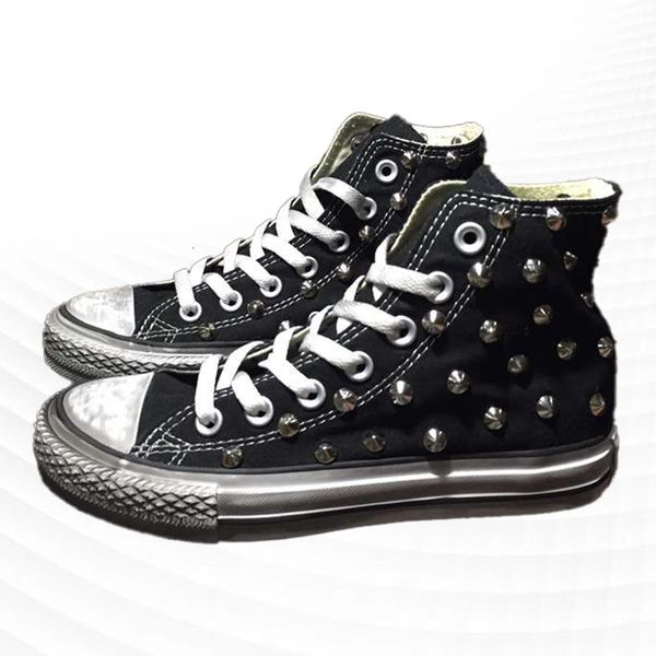 dress shoes trend fashion retro old rivet small tip nails parentchild canvas shoes all comfortable hip hop style street dance board sho 2308, Black
dress shoes trend fashion retro old rivet small tip nails parentchild canvas shoes all comfortable hip hop style street dance board sho 2308, Black