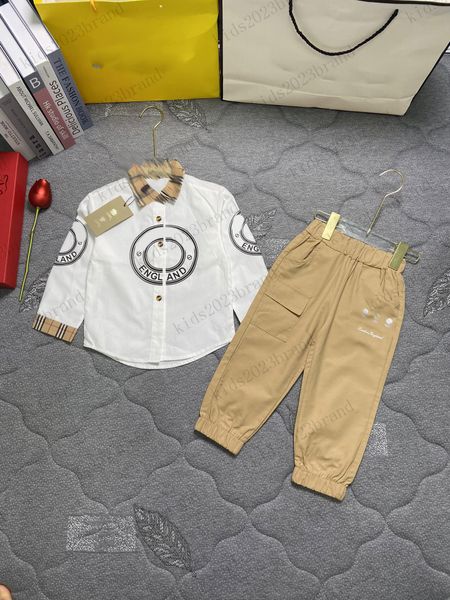 2023fw classic autumn srets plaid shirt with khaki pants boy handsome shirt sclassic plaid shirt two-piece set brand designer children track, White
2023fw classic autumn srets plaid shirt with khaki pants boy handsome shirt sclassic plaid shirt two-piece set brand designer children track, White