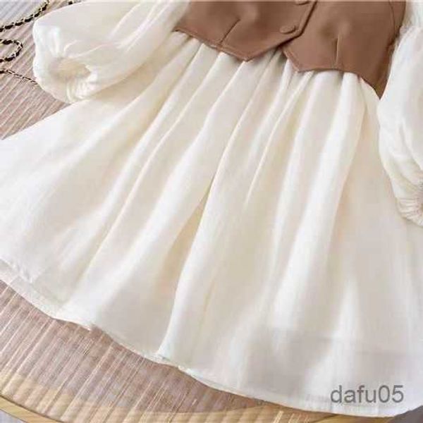 girl's dresses spring autumn baby suits girl vest long sleeve dresses kids cute princess dress children chiffon vestido r230805, Red;yellow
girl's dresses spring autumn baby suits girl vest long sleeve dresses kids cute princess dress children chiffon vestido r230805, Red;yellow