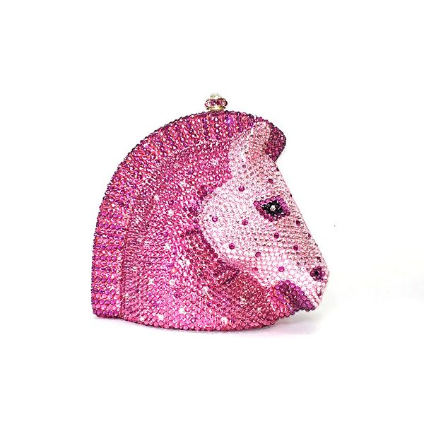 evening bags classical ladies bridal wedding party women evening diamonds funny horse head clutches purses 230804
evening bags classical ladies bridal wedding party women evening diamonds funny horse head clutches purses 230804