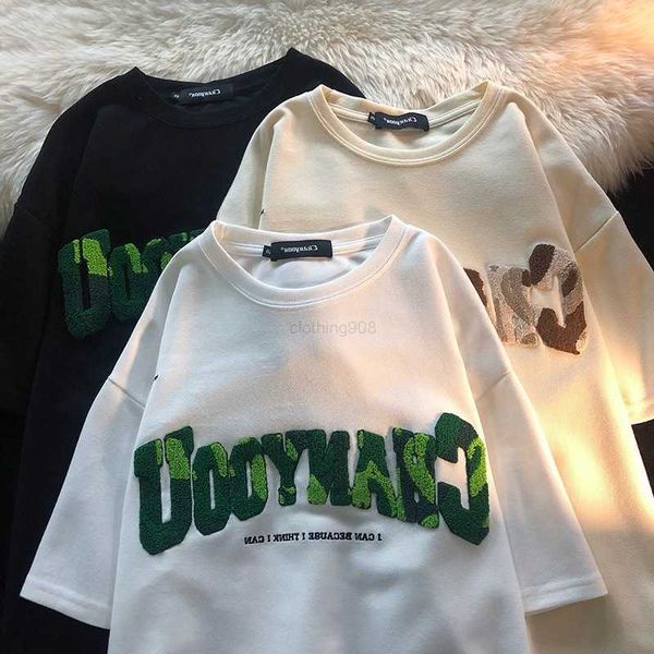t-shirts 2022 summer new mens fashion casual printed towel flocking embroidery short sleeve round neck american retro loose black white, White;black
t-shirts 2022 summer new mens fashion casual printed towel flocking embroidery short sleeve round neck american retro loose black white, White;black