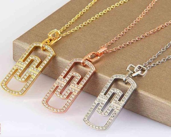 selling designer necklaces bulga chain jewelry classic full drill paper clip pendant necklace men and women valen18036512985, Black
selling designer necklaces bulga chain jewelry classic full drill paper clip pendant necklace men and women valen18036512985, Black
