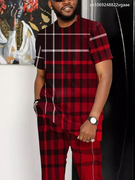 men's tracksuits summer plaid tracksuit men 2 piece outfit man clothes tshirts pants trousers sportwear jogging suits casual male cloth, Gray
men's tracksuits summer plaid tracksuit men 2 piece outfit man clothes tshirts pants trousers sportwear jogging suits casual male cloth, Gray