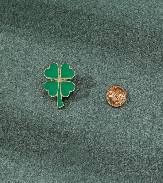 lucky green fourleaf clover pins brooches for women gold plated plant enamel pin jewelry student couple metal badges denim shirt 9198503, Gray
lucky green fourleaf clover pins brooches for women gold plated plant enamel pin jewelry student couple metal badges denim shirt 9198503, Gray