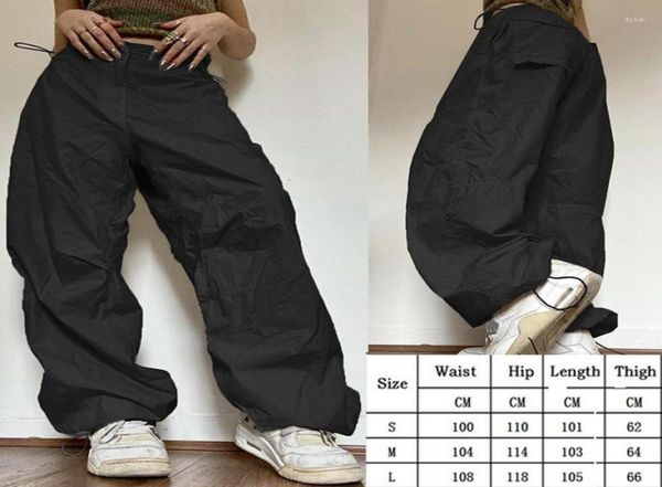 women039s pants y2k clothing oversized drawstring low waist parachute loose fit sweatpants trousers women jogger cargo streetwe3604722, Black;white
women039s pants y2k clothing oversized drawstring low waist parachute loose fit sweatpants trousers women jogger cargo streetwe3604722, Black;white