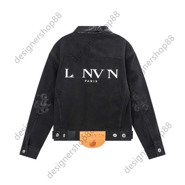 linvin x gd co-branding high street fashion designer brand black vintage printed leather collar button jean jacket jacket for men and women, Black;brown
linvin x gd co-branding high street fashion designer brand black vintage printed leather collar button jean jacket jacket for men and women, Black;brown