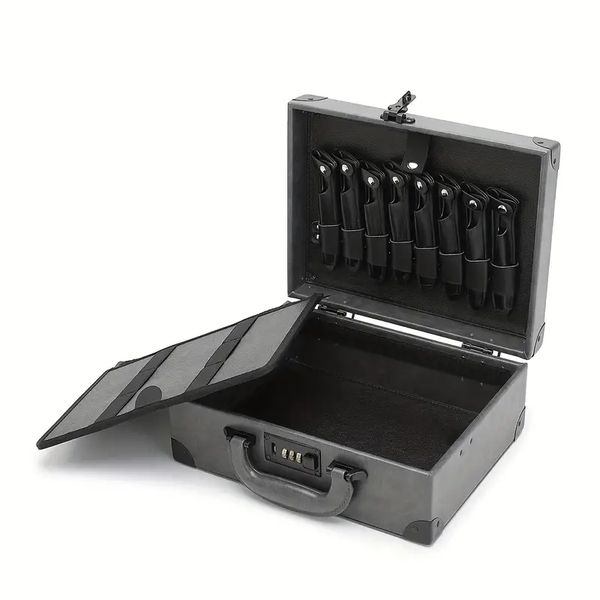portable barber salon storage organizer box travel carry case hairdressing tool hair cutting grooming kit box case
portable barber salon storage organizer box travel carry case hairdressing tool hair cutting grooming kit box case