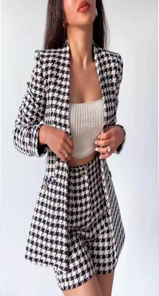 women039s tracksuits women 2021 fashion office wear plaid printing double breasted blazer coat vintage long sleeve pockets fema9760479, Gray
women039s tracksuits women 2021 fashion office wear plaid printing double breasted blazer coat vintage long sleeve pockets fema9760479, Gray