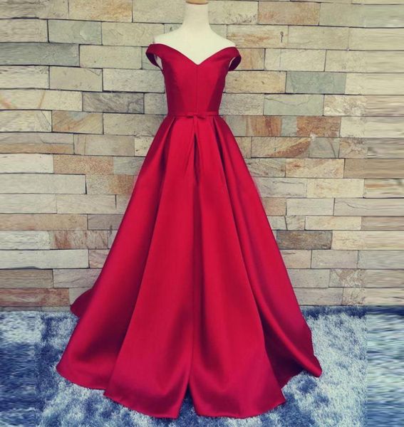 off shoulder satin a line evening dresses burgundy 2021 pleated prom gowns floor length formal dress94512232374053, Black;red
off shoulder satin a line evening dresses burgundy 2021 pleated prom gowns floor length formal dress94512232374053, Black;red