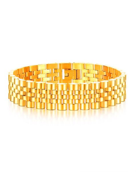 bracelet wristbands for men jewelry sliver golden black watch chain stainless steel hip pop male charm bangles boys birthdays gift5928509, Golden;silver
bracelet wristbands for men jewelry sliver golden black watch chain stainless steel hip pop male charm bangles boys birthdays gift5928509, Golden;silver